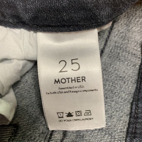 Mother Undone Hem Looker Ankle Jeans - Picture 4 of 7